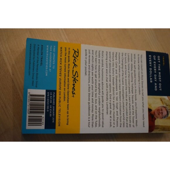 Rick Steves London 2016 Guide Book - Picture 3 of 3